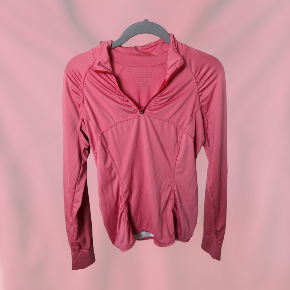 Athleta Quarter Zip Long Sleeve